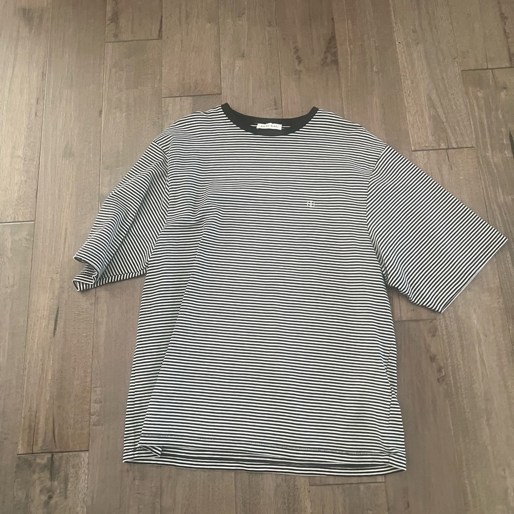 Anine Bing Black and White t-shirt